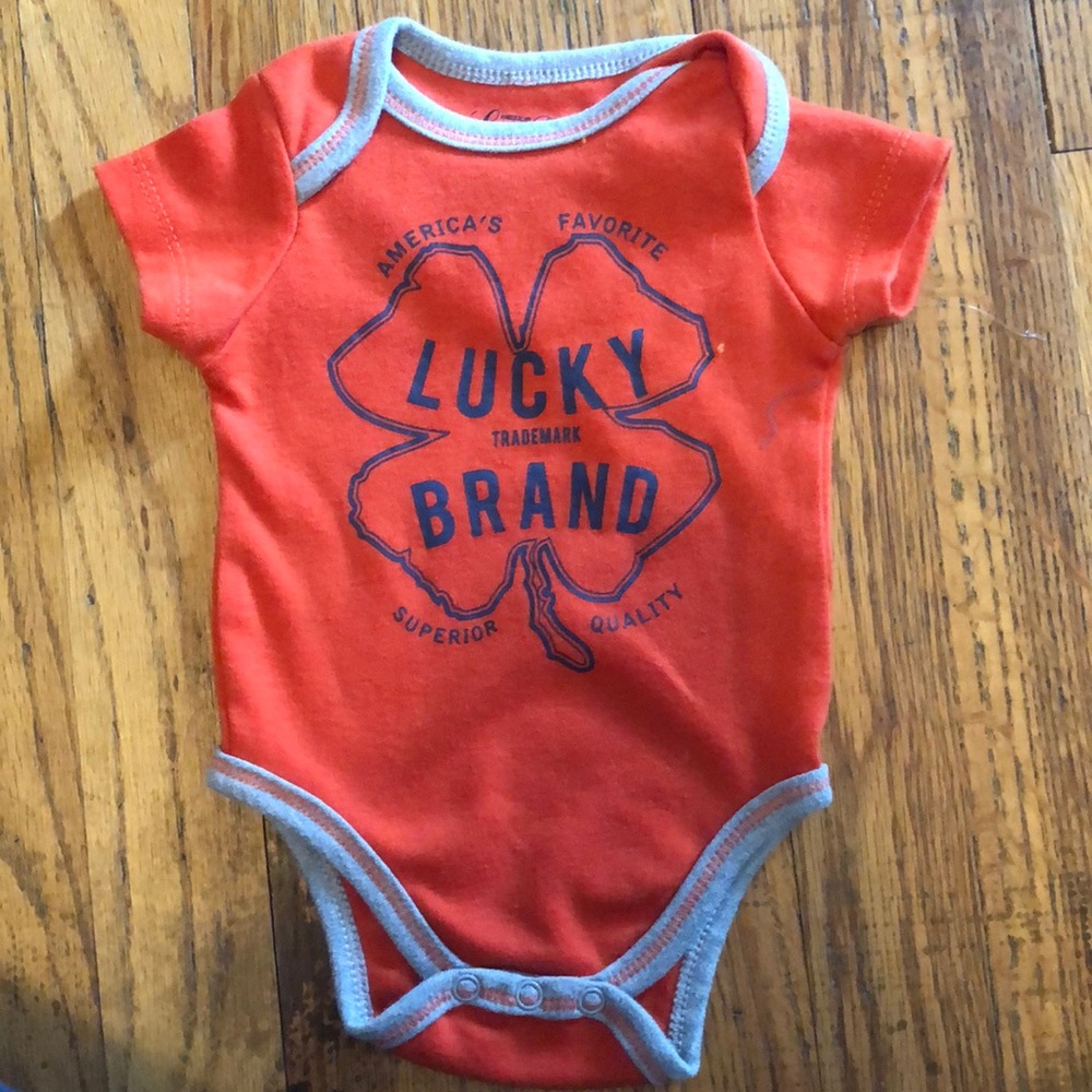 Lucky Brand bodysuit 3-6m